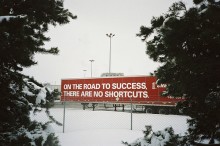 On the road to success, there are no shortcuts.jpg